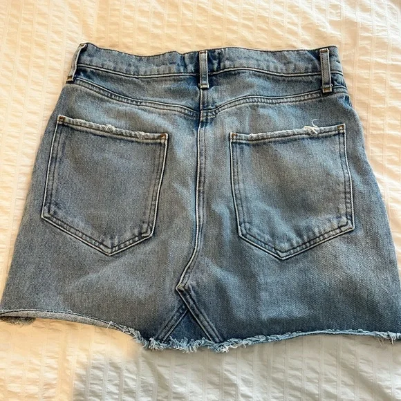 Agolde denim jean skirt - Picture 3 of 5